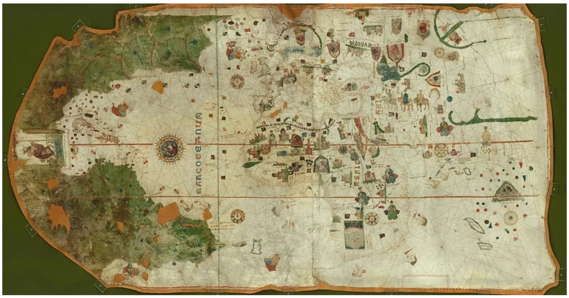 Juan de la Cosa -El primer mapa del mundo-